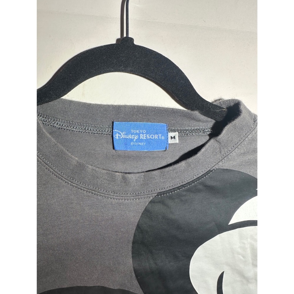 Tokyo Disney Resort Mickey Mouse Graphic T Shirt Gray Size Medium - Picture 2 of 9